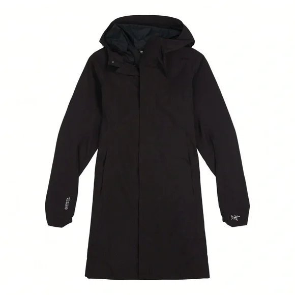 Arc’teryx - Small - Women’s- Gore-Tex long black rain jacket - Picture 4 of 8